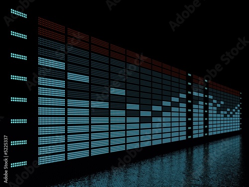 Illustration: graphic equalizer graphic equalizer