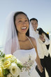 Bride and Groom on beach