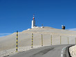 Le sommet du Ventoux, depuis Bédoin, Vaucluse, France