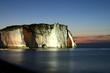 falaises en normandie