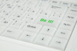 Conceptual keyboard inscription Conceptual keyboard inscription