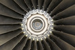 Aircraft jet engine detail