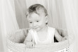Boy in basket