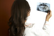 Doctor Examining X-Ray