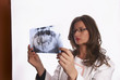 Doctor Examining X-Ray