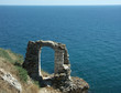 Ruins of an ancient stone arch (Kaliakra - Bulgaria)