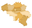 Carte Belgique Camaieu Marron Carte Belgique Camaieu Marron