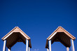 twin roofs