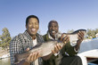 Father and Son on Fishing Trip