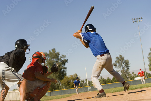 Photo: Baseball match Baseball match