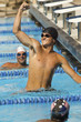 Winning Swimmer