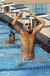 Winning Swimmer