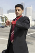 Businessman in a Hurry