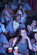 People Watching Boring Movie