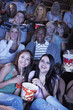 Friends Watching Movie Together