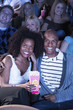 Couple Watching Movie Together in Theater