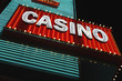 Casino Neon Sign at Night