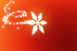 Christmas star swirl