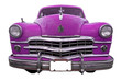 pink oldtimer car - Cuba pink oldtimer car - Cuba