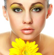 Portrait of Fresh and Beautiful woman