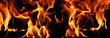 Flames or fire for background