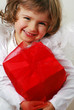 happy angel with gift happy angel with gift