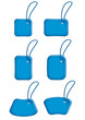 etichette blu