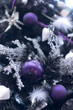 Fancy christmas tree detail