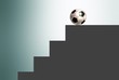 scala con pallone
