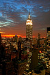 New York City midtown skyline