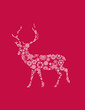 Christmas Snow Deer