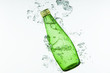 Photos : Green Bottle in Water