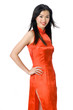 Asian women in a traditional dress Asian women in a traditional dress