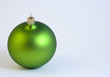 Christbaumkugel grün 2