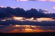cloudy sunset