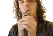 Latino Rock Star Getting Romantic