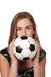 Football woman