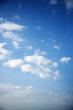 Cumulus clouds.