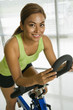 Woman exercising.