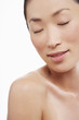 Young Woman with Eyes Closed