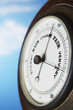 Barometer, close up