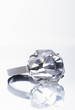 Diamond ring, close up