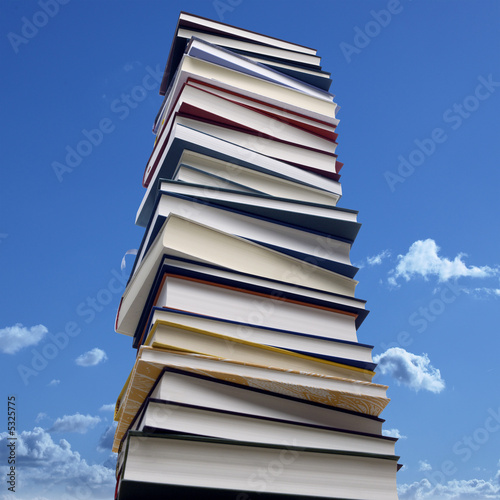 stack of books
