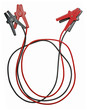 Jumper cables isolated on white
