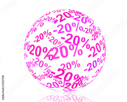 Illustration: Soldes -20% Soldes -20%