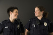 Photo: Two Policewomen. Two Policewomen.