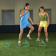 Girl exercising.