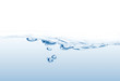 Flowing water