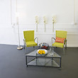 Modern furniture.