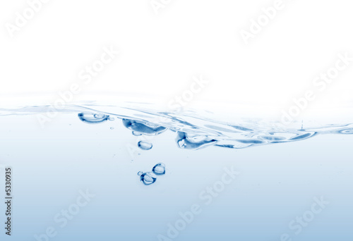 Flowing water